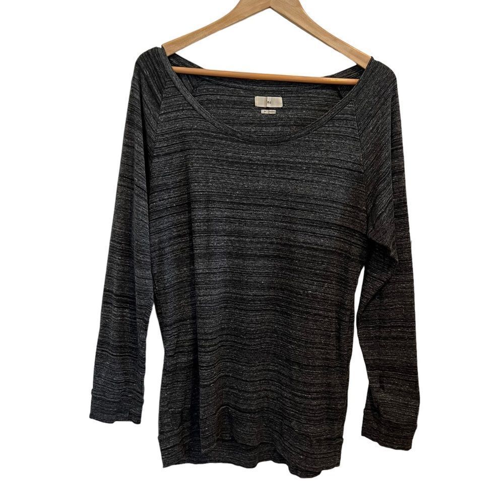 TNA Aritzia Spacedye Long Sleeve Tee size M